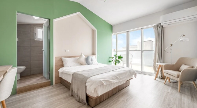 Двухместный номер Standard с балконом Penghu Yun Ting Style Inn