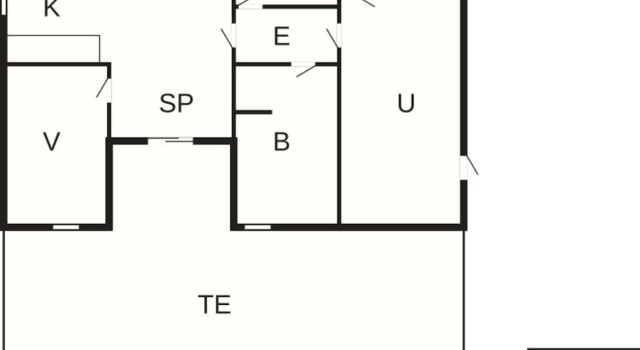 Коттедж 6 person holiday home in Tarm