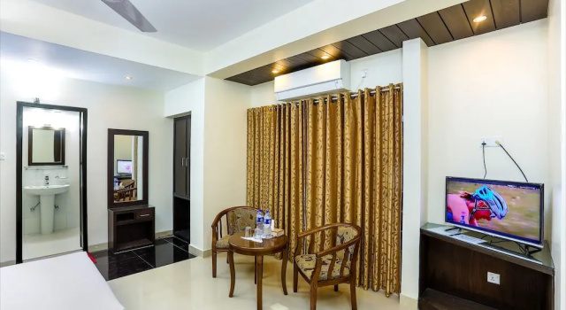 Luxo quarto Hotel Holy Gate