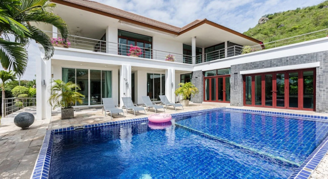 Вилла Luxury Unique Pool Villa with 5 Bedrooms and Sea View PM-C1
