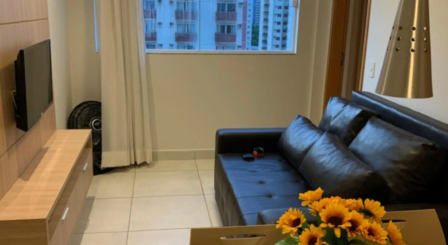 Apartamento tipo Flat para temporada em Caldas Novas com cozinha completa, Забронировать Апартаменты/квартира Калдас-Новас 