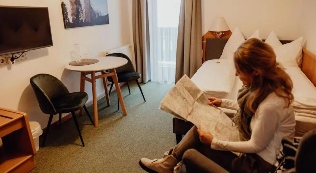 Номер Standard Hotel Dorfcafe Unken
