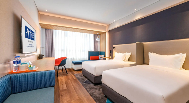Двухместный номер Standard Holiday Inn Express Dongyang Hengdian by IHG