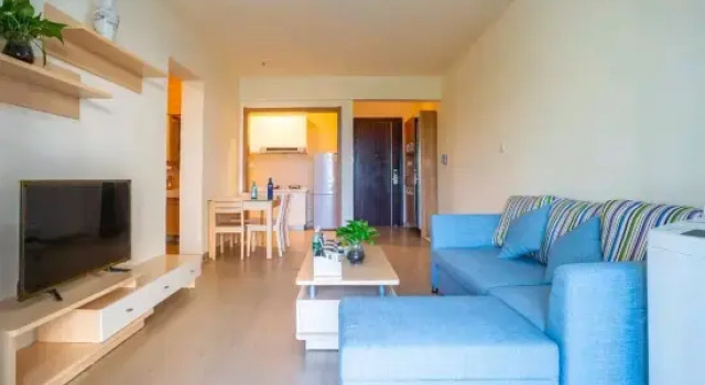 Люкс с 3 комнатами с видом на море Manju Meisu Hotel (Qionghai Boao Baolian City Branch)