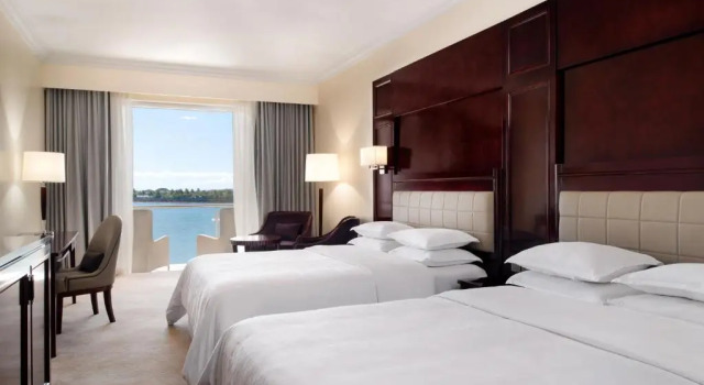 Четырёхместный номер Standard с видом на гавань Sheraton Samoa Aggie Greys Hotel & Bungalows