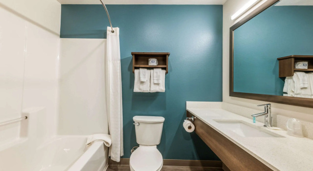 Четырёхместный номер Standard WoodSpring Suites Linden