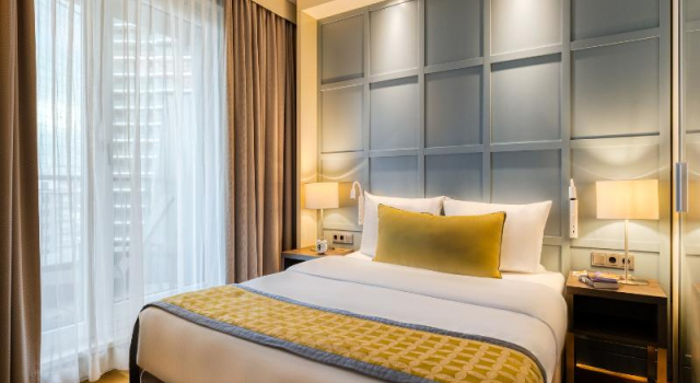 Апартаменты с 2 комнатами с балконом Citadines City Centre Frankfurt