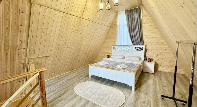 A-frame с кухней 2-уровневный с балконом Жилое помещение Даут Курорт