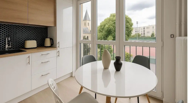 Апартаменты Charmant T2 lumineux près de Montmartre