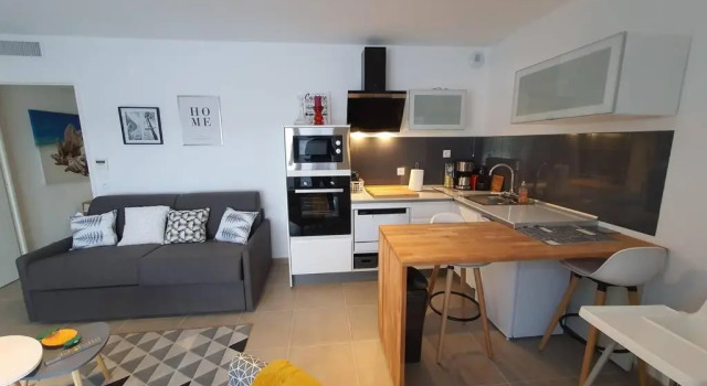 Студия Cosy studio résidence de standing proche plage