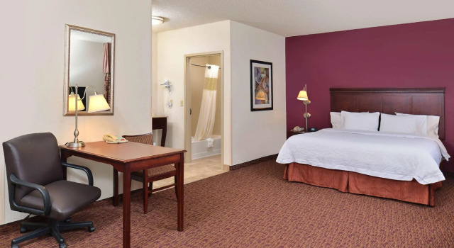 Двухместная студия Hampton Inn & Suites Muncie
