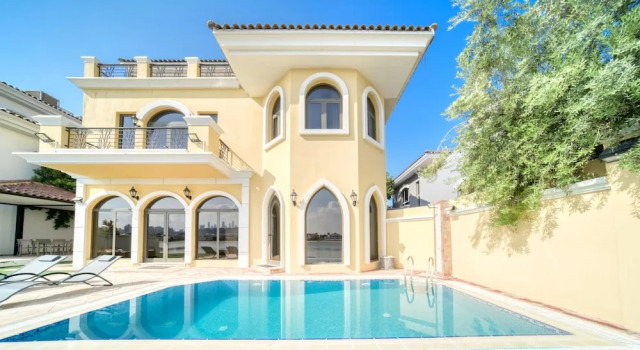 Вилла Exclusive 6BR Palm Villa w Private Pool and Beach