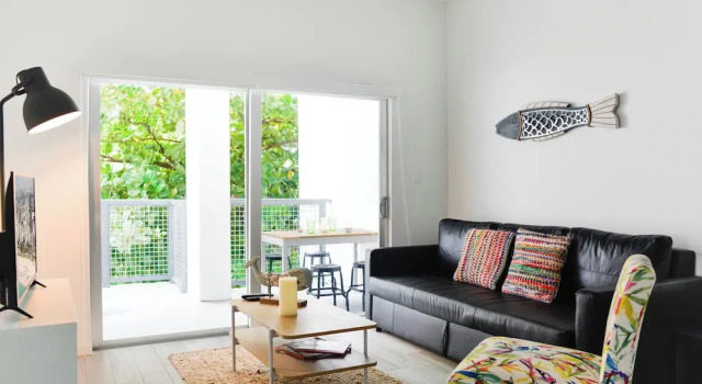 Номер Comfort с 2 комнатами с балконом Miami Apt Close to Downtown