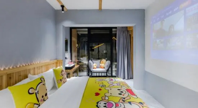 Семейный люкс Huasao·1949 Designer Parent-Child Vacation Type Smart Homestay (Nanjing Yunshuiyao Waterwheel Store）