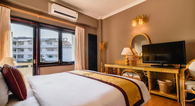 Семейный номер Standard с балконом Huong Giang Hotel Resort & Spa