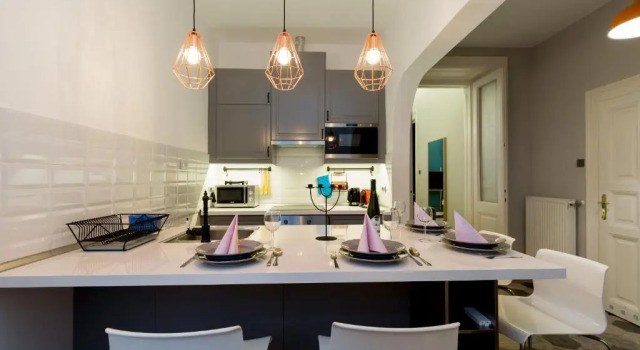 Апартаменты Luxury Twin 1-bedroom in Kazinczy street