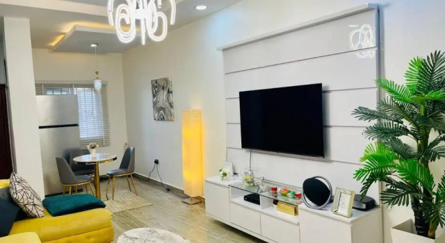 Lovely 1bedroom apartment with free WiFi,Netflix. Crystal apartment, Prenota Appartamento Hotel a Bwari con parcheggio, Parcheggio