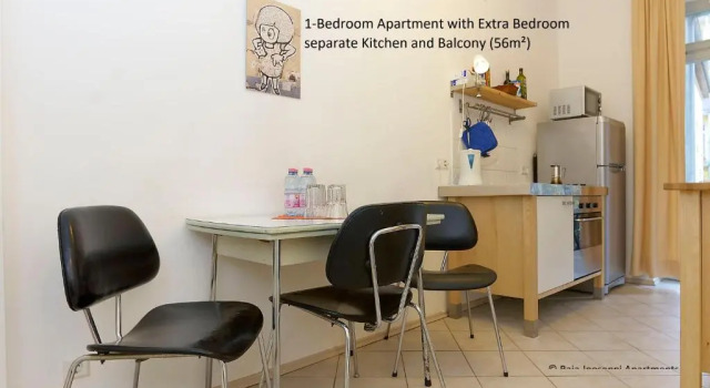 Raja Jooseppi, Boek Appartement Mitte Berlijn, in de buurt van Voltastraße Underground Station