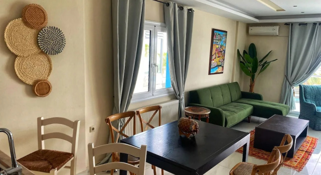 Семейный люкс с видом на море Med Sea Suites