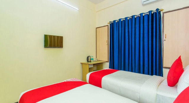 OYO 16572 Pk Suites Inn, Rezervovat Hotel Hotely v Bangalore s parkováním, Parkování