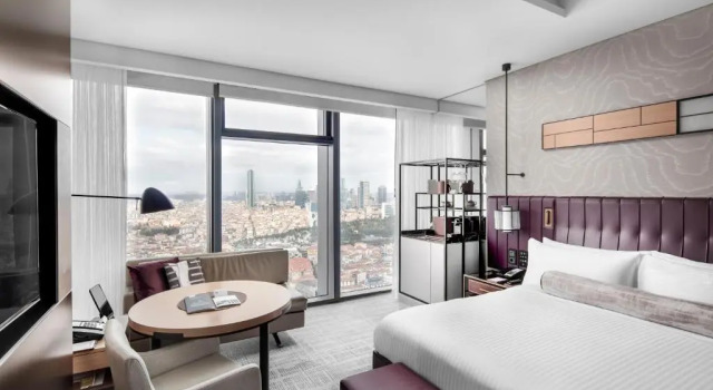 Номер Fairmont Skyline Fairmont Quasar Istanbul Hotel
