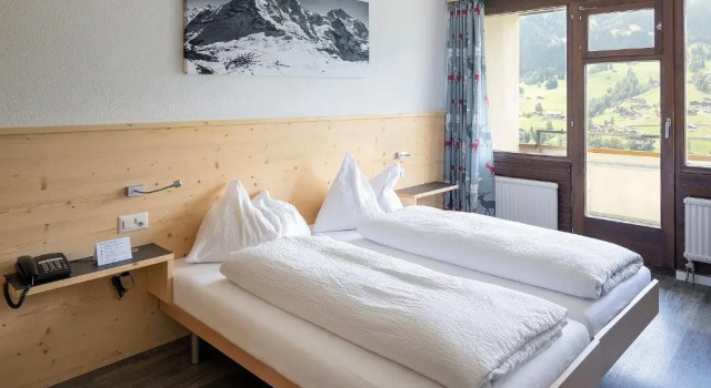 Двухместный номер Standard с балконом Jungfrau Lodge, Annex Crystal
