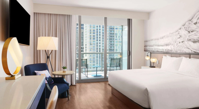 Двухместный номер Standard с балконом Hyatt Centric Las Olas Fort Lauderdale