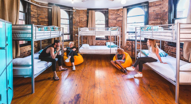 Кровать в общем номере All Nations Brisbane - Hostel