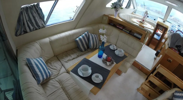 Люкс с 3 комнатами с видом на море Yacht Suite Sorrento