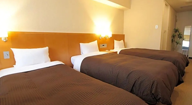 Трёхместный номер Standard PROSTYLE Ryokan Yokohama Bashamichi