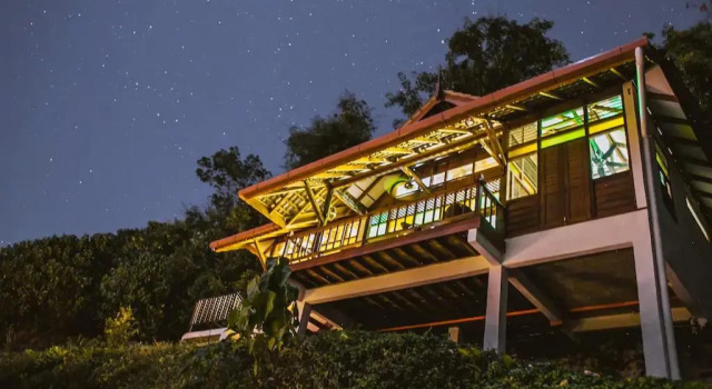 Вилла Romantic Tropical Retreat with Sunset & Rice Field Views