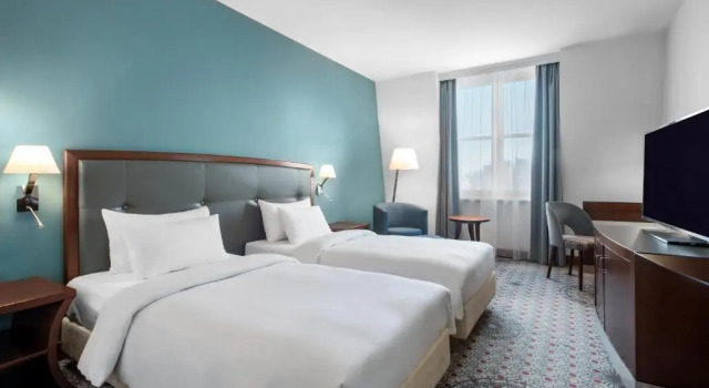 Номер Standard с видом на парк Radisson Blu Hotel Wroclaw