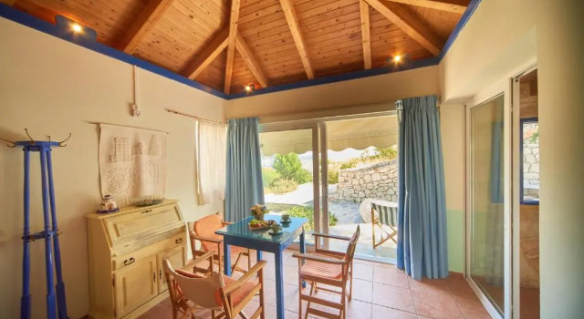 Семейные апартаменты с 2 комнатами с видом на море Villas Cavo Marathia