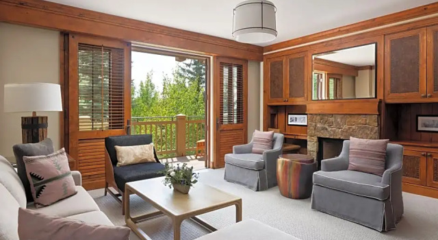 Резиденция Resort с 2 комнатами с видом на горы Four Seasons Resort and Residences Jackson Hole