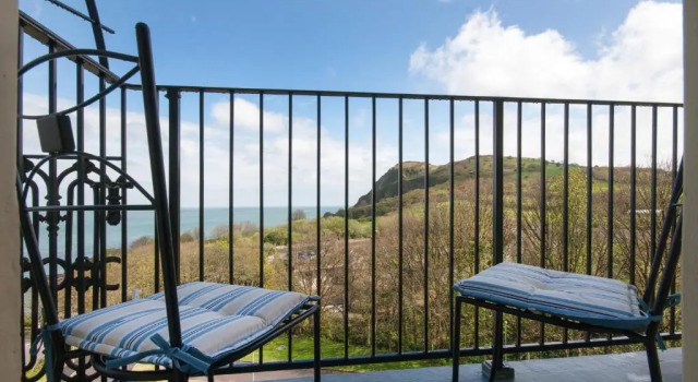Standard dublă cameră cu balcon și cu vedere la mare The Collingdale Guest House