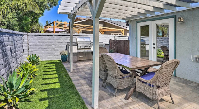 Коттедж Sunny Orange County Abode w/ Fire Pit & Backyard!