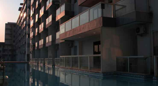 Golom Room by Vivo Apartemen, Book Lejlighed Hoteller i Seturan med pool, Swimmingpool