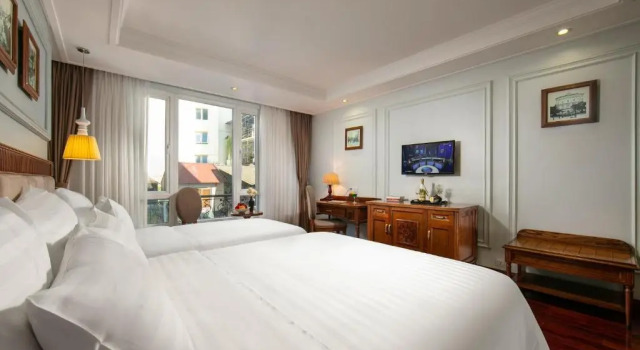 Трёхместный номер Standard с видом на город Hanoi Pearl Hotel