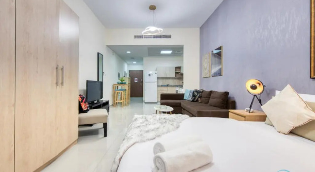 Tranquil Studio at Madison Astor Dubailand by Deluxe Holiday Homes, Забронировать Апартаменты/квартира Дубай Эмират Дубай
