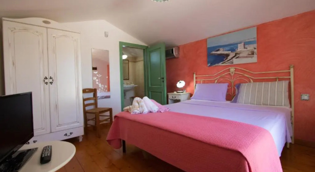 Двухместный номер Standard с балконом и с видом на море Casale de li Canti - Hotel Agriturismo