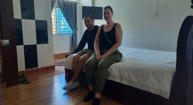Двухместный номер Deluxe с балконом Realkhom Homestay