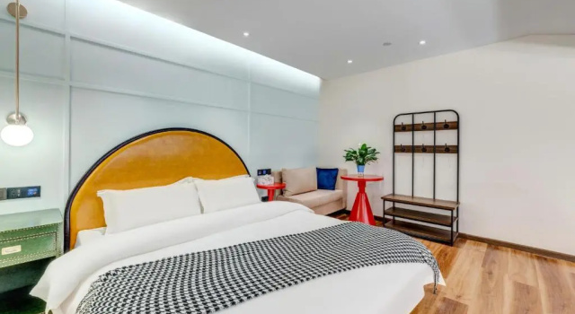 Номер Deluxe City Culture Hotel-Tianjin Draum Tower & Dayuecheng shopping mall