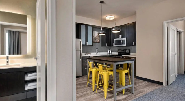 Люкс с 2 комнатами с видом на город Residence Inn by Marriott Boise Downtown City Center
