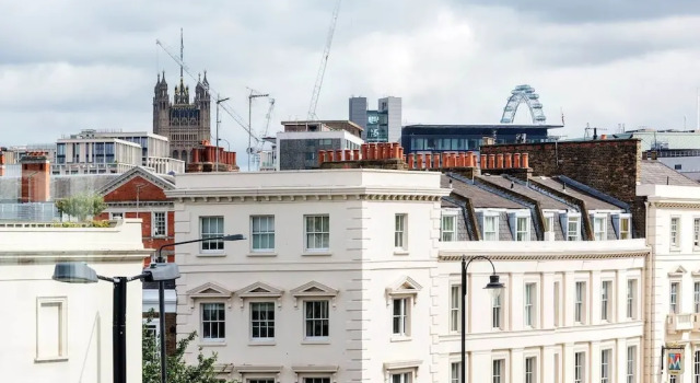 Views of Vauxhall Bridge, Забронировать Апартаменты/квартира Ламбет Лондон, рядом с Конференц-центр Church House Westminster