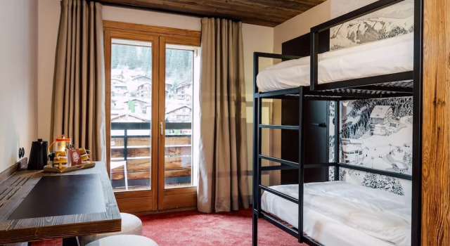 Четырёхместный номер Standard Hôtel Névé