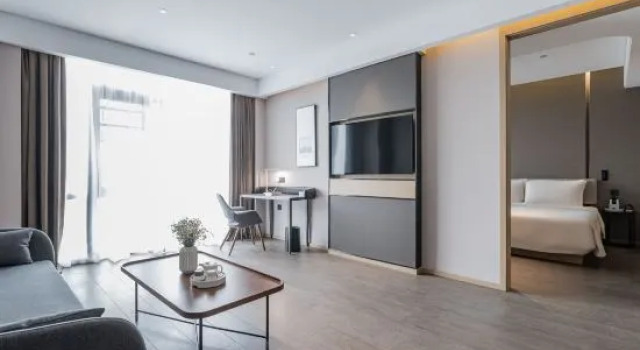 Двухместный семейный люкс Yaduo Hotel, Dongshahu, Suzhou Industrial Park