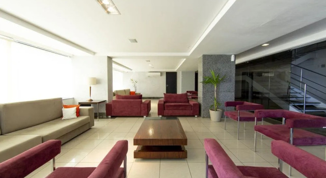 Flat Espaçoso para Casal em Areia Preta