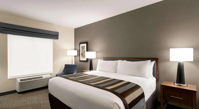 Standardowy dwuosobowy pokój Courtyard by Marriott Seattle SeaTac Airport