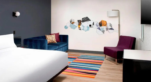 Двухместный люкс Aloft by Marriott Dublin-Pleasanton