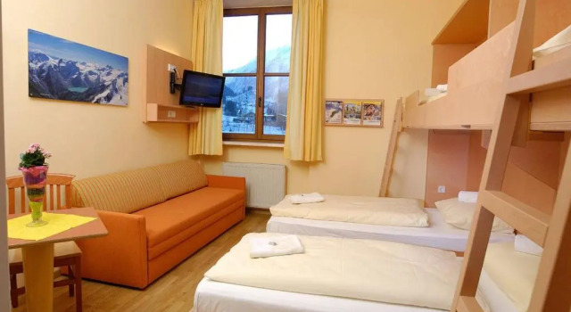 Четырёхместный номер Standard JUFA Hotel Kaprun - inklusive Sommerkarte Zell am See & Kaprun